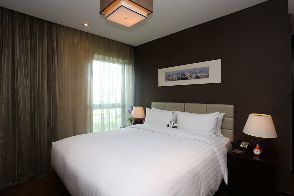 Oakwood Residence Funder Çengdu Dış mekan fotoğraf