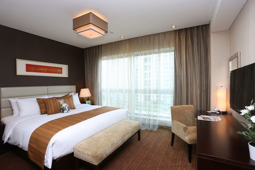 Oakwood Residence Funder Çengdu Dış mekan fotoğraf