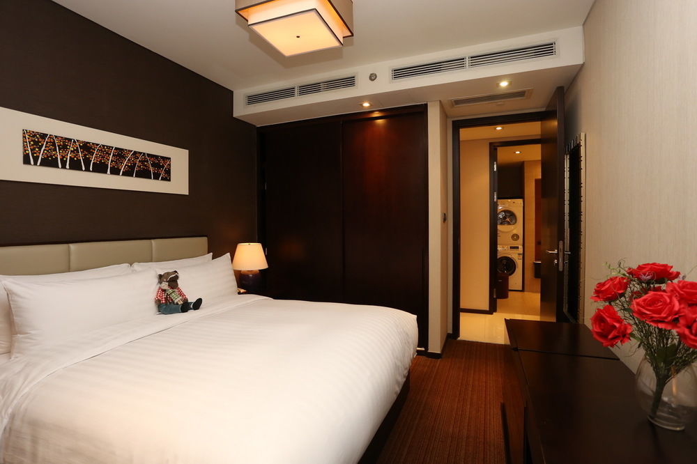 Oakwood Residence Funder Çengdu Dış mekan fotoğraf