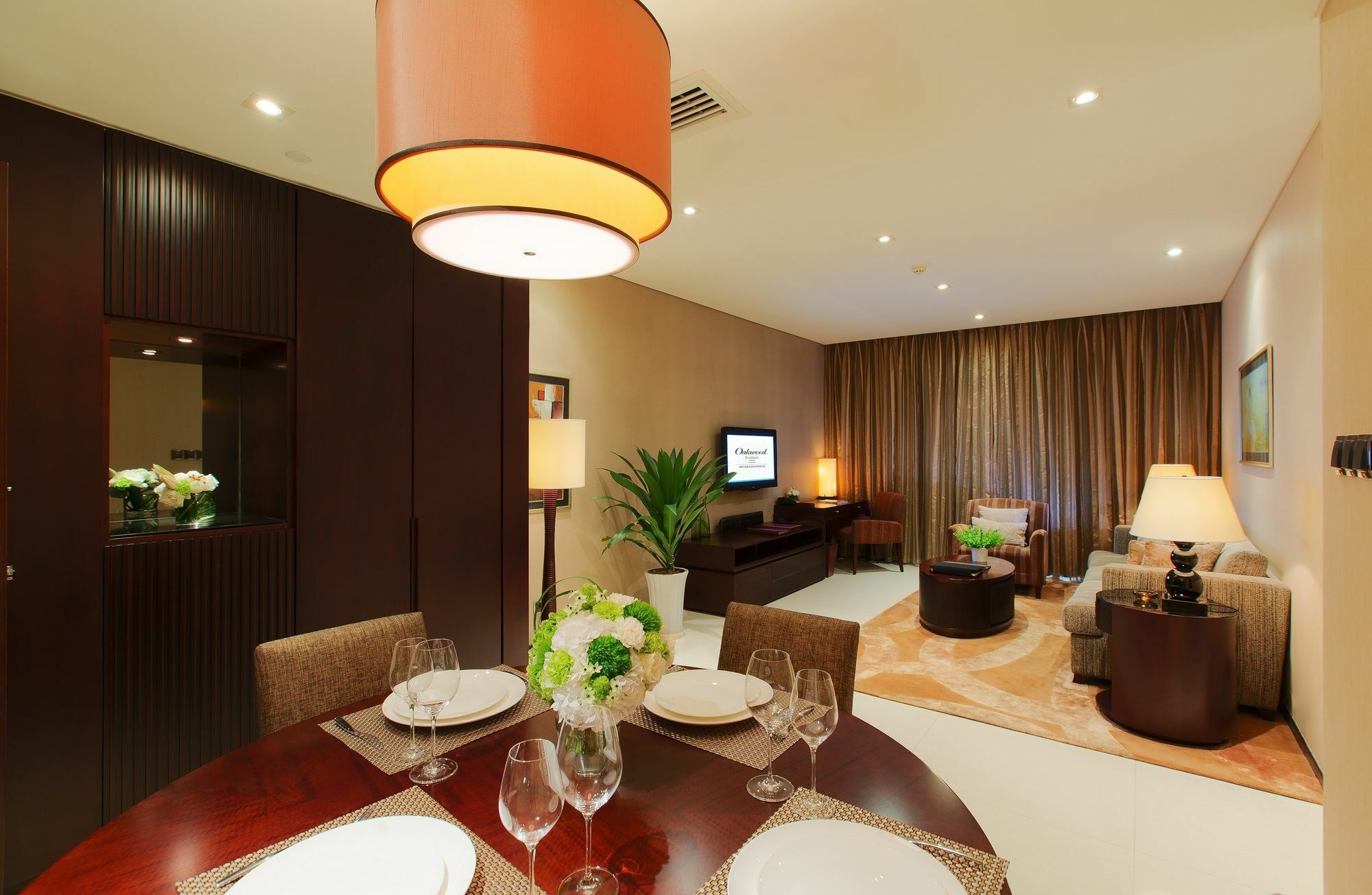 Oakwood Residence Funder Çengdu Dış mekan fotoğraf