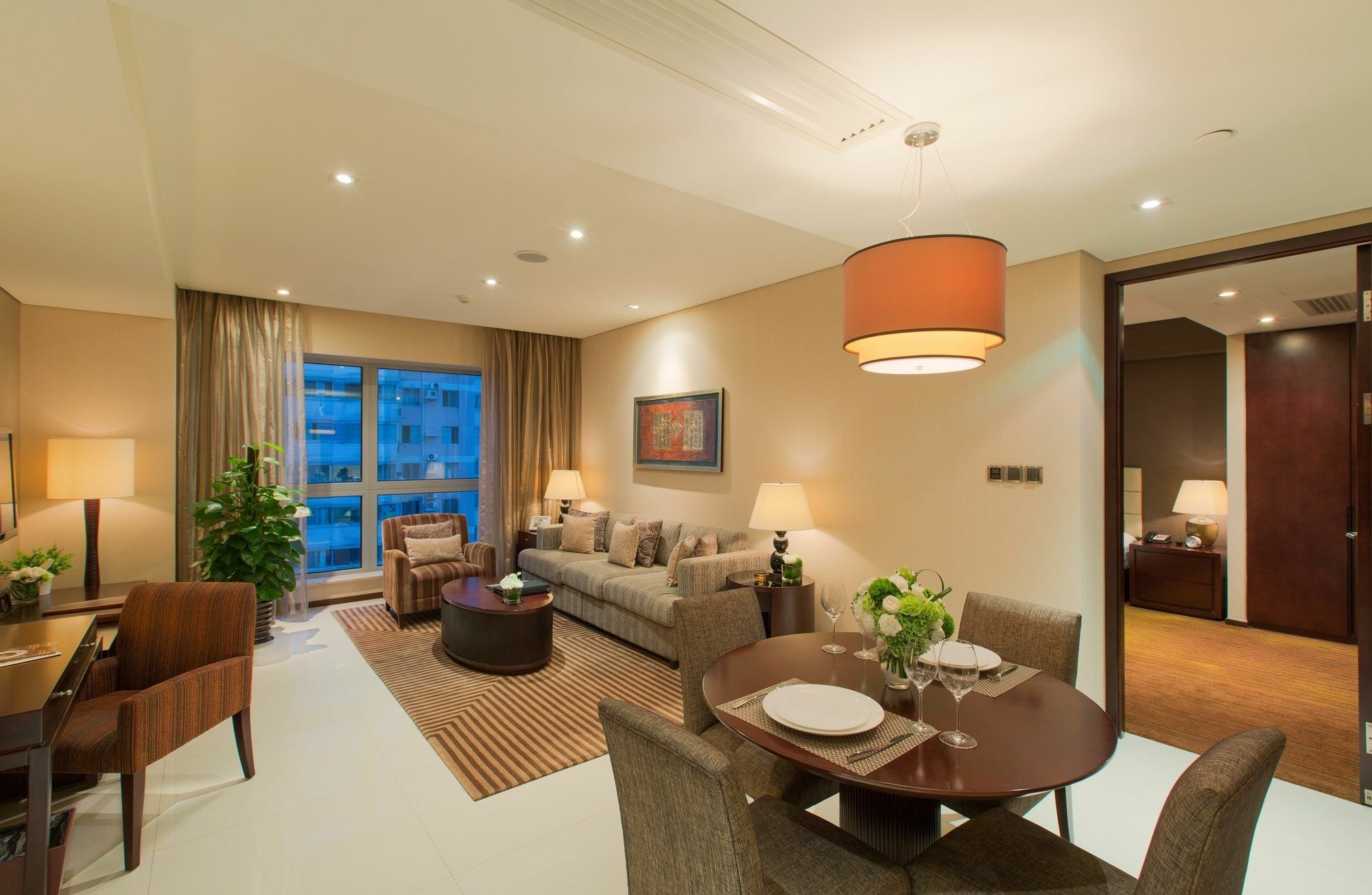 Oakwood Residence Funder Çengdu Dış mekan fotoğraf