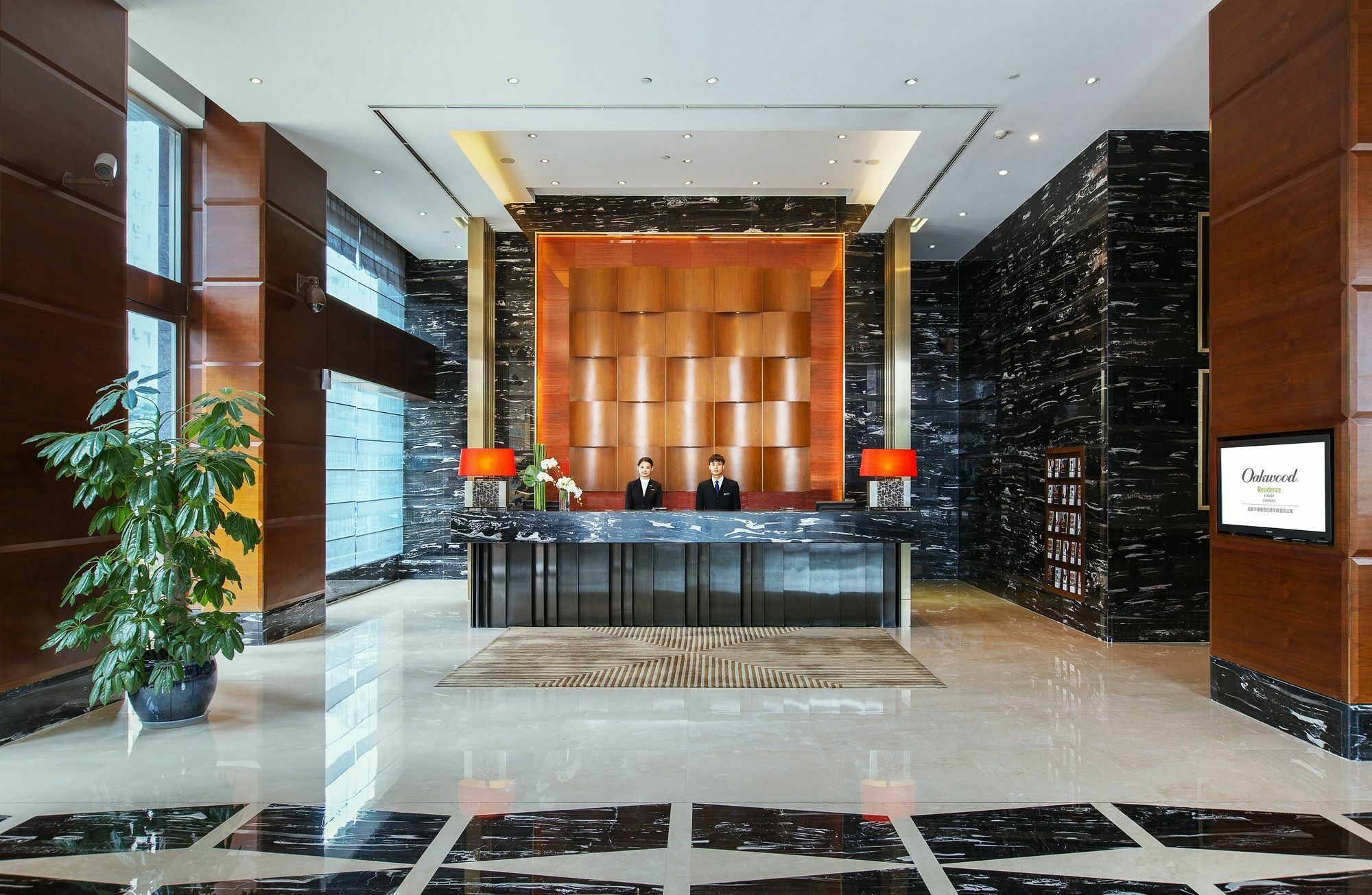 Oakwood Residence Funder Çengdu Dış mekan fotoğraf